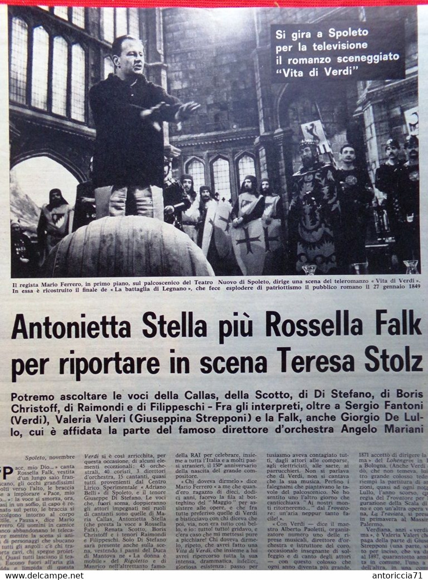 Radiocorriere TV Del 17 Novembre 1963 Insetti Analfabetismo Lubitsch Foà Mauro - Televisie