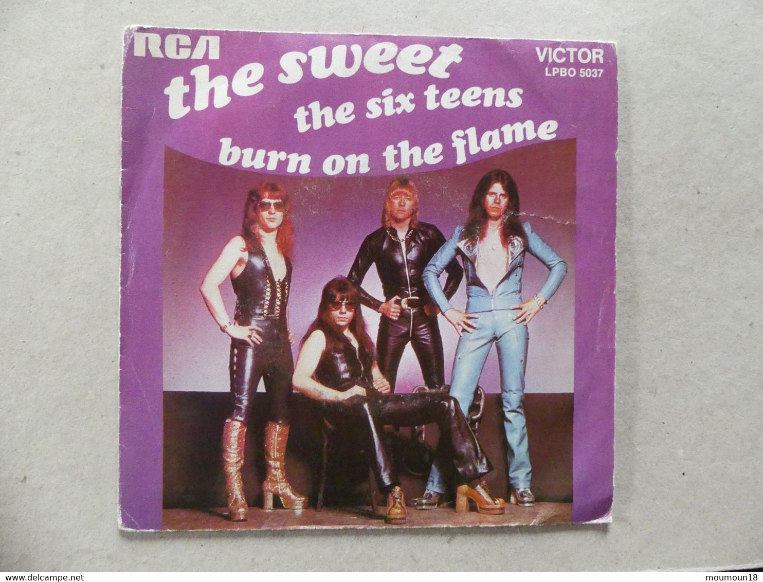 The Sweet The Six Teens LPBO5037 Victor RCA - 45 T - Maxi-Single