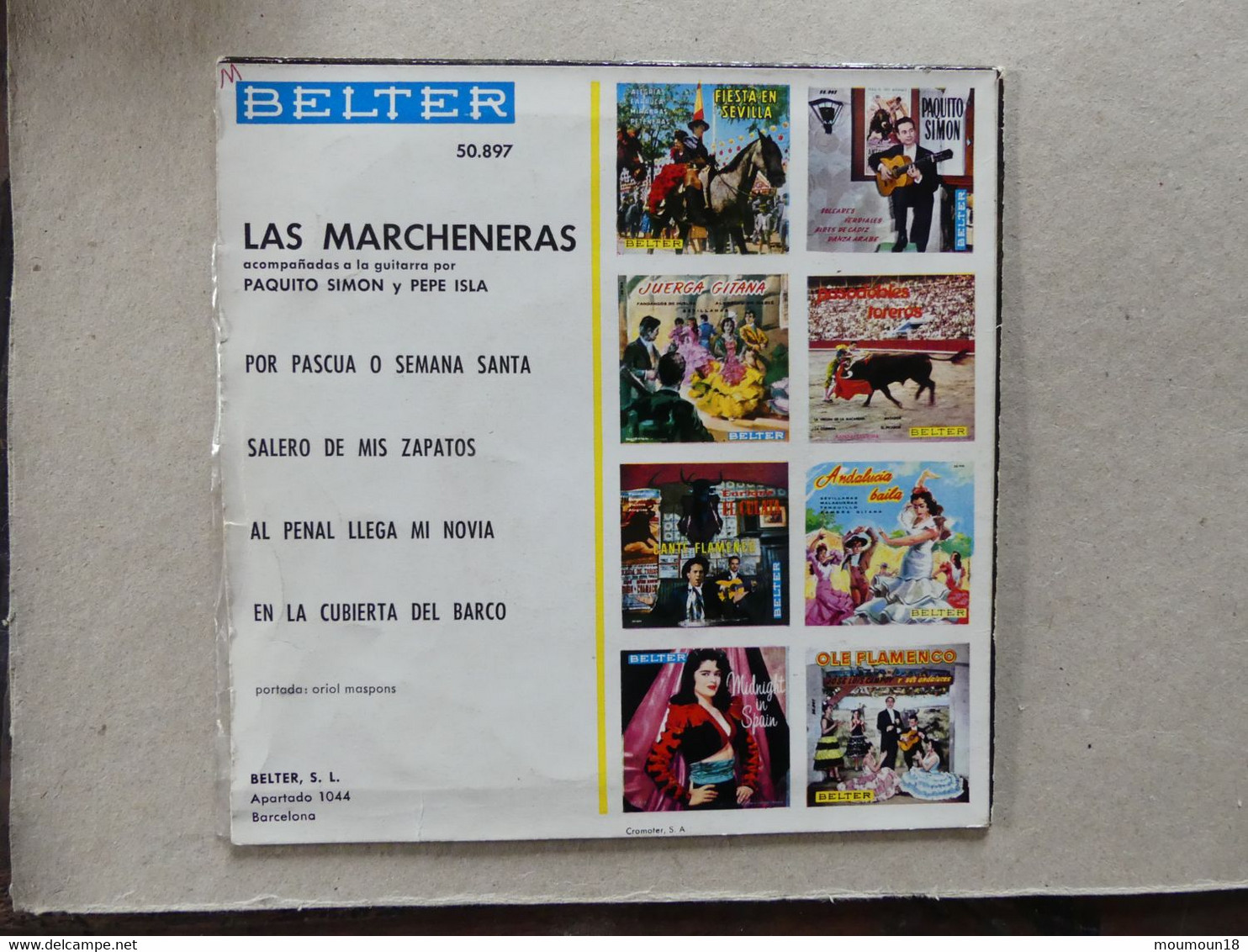 Las Marcheneras 50897 Belter - 45 T - Maxi-Single