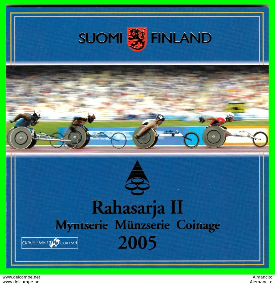 FINLANDIA 2005/II 2ª CARTERA OFICIAL EURO SET. FINLANDIA ( SUOMI ) RAHASARJA-2005/II CARTERA OFICIAL - Finlande