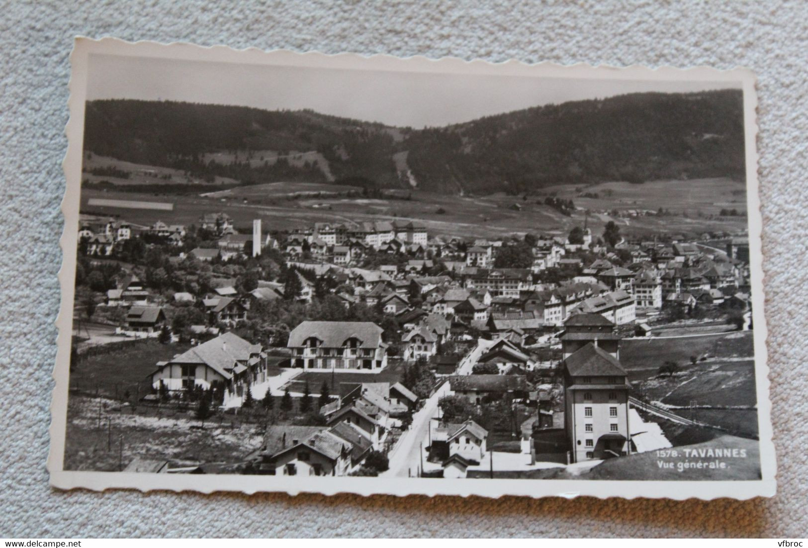 Cpsm, Tavannes, Vue Générale, Suisse - Tavannes