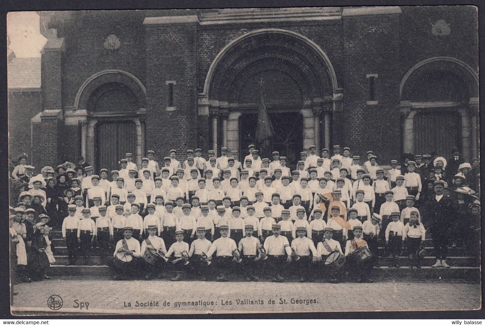 +++ CPA - SPY - Société De Gymnastique - Les Vaillants De St Georges - Orchestre  // - Jemeppe-sur-Sambre