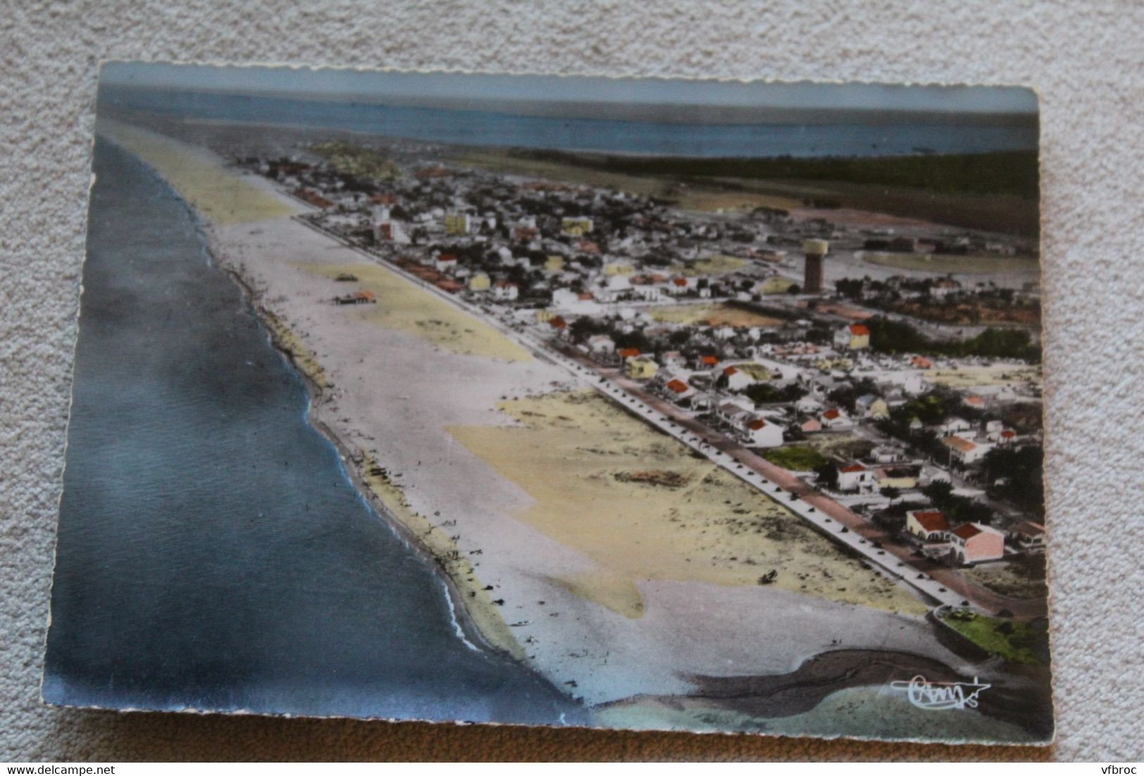 Cpm, Canet Plage, Vue Panoramique Aérienne De La Plage, Pyrénées Orientales 66 - Canet Plage