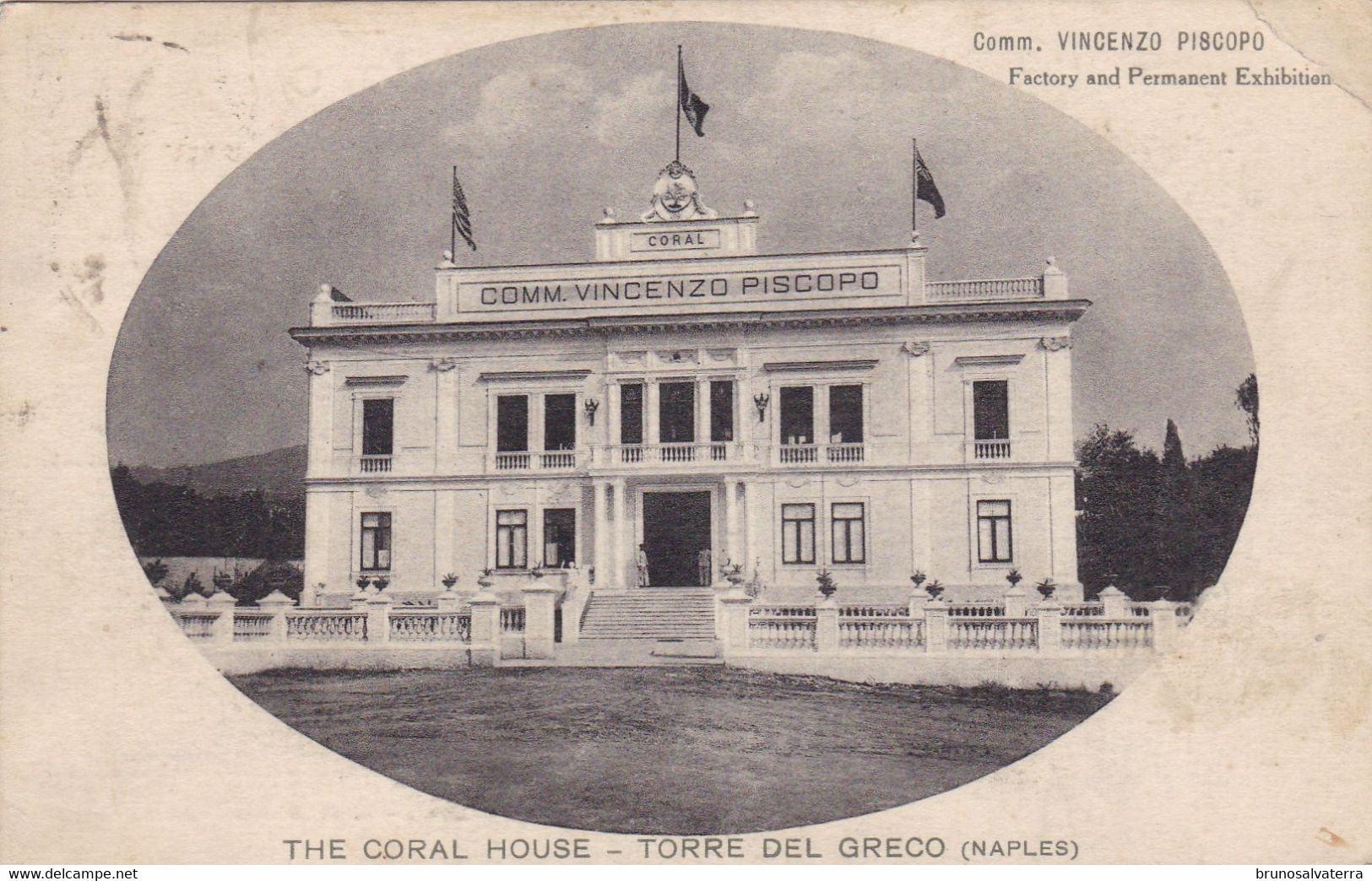 TORRE DEL GRECO - Comm. Vincenzo Piscopo - The Coral House - Torre Del Greco