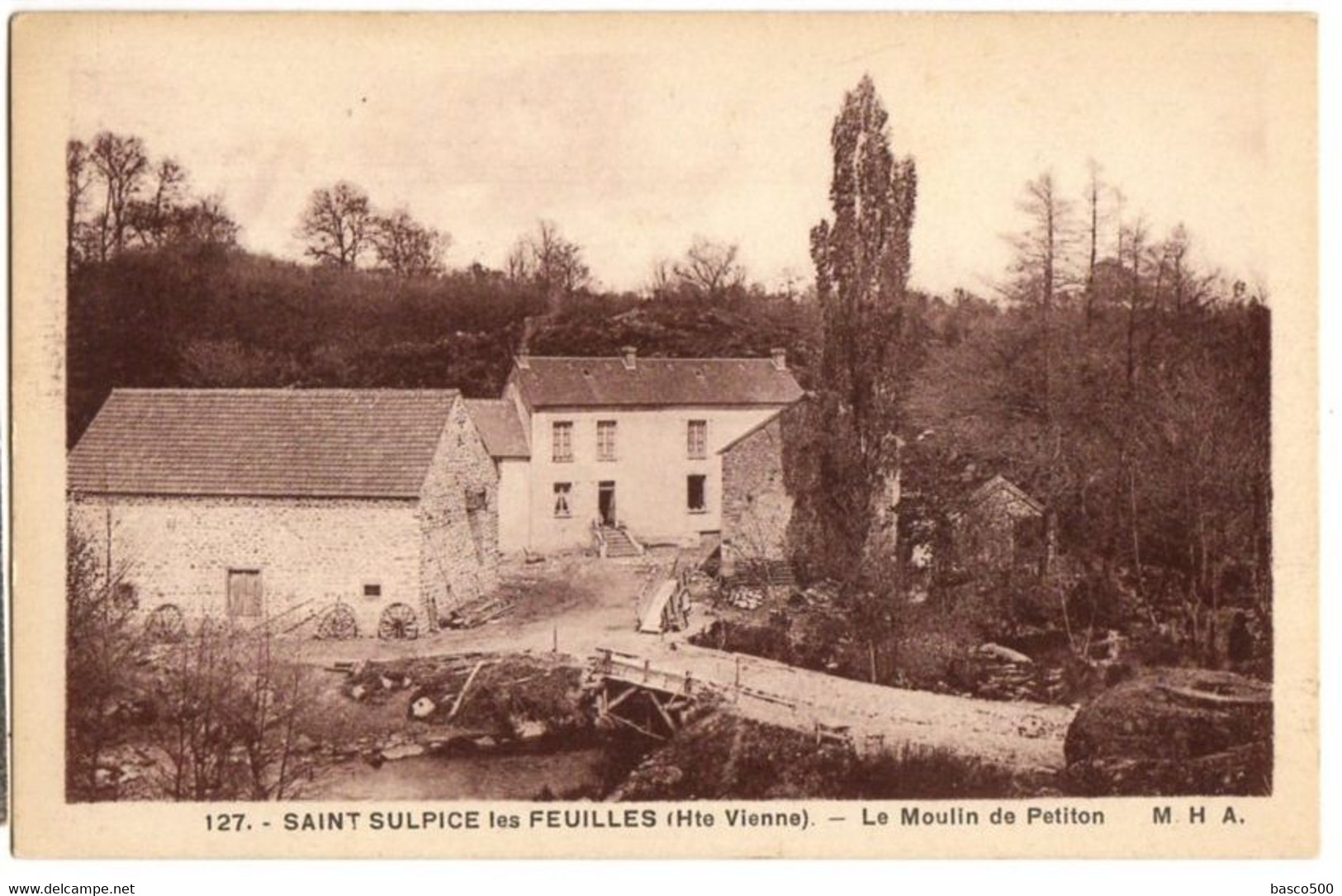 SAINT SULPICE Les FEUILLES - MOULIN De PETITON - Saint Sulpice Les Feuilles