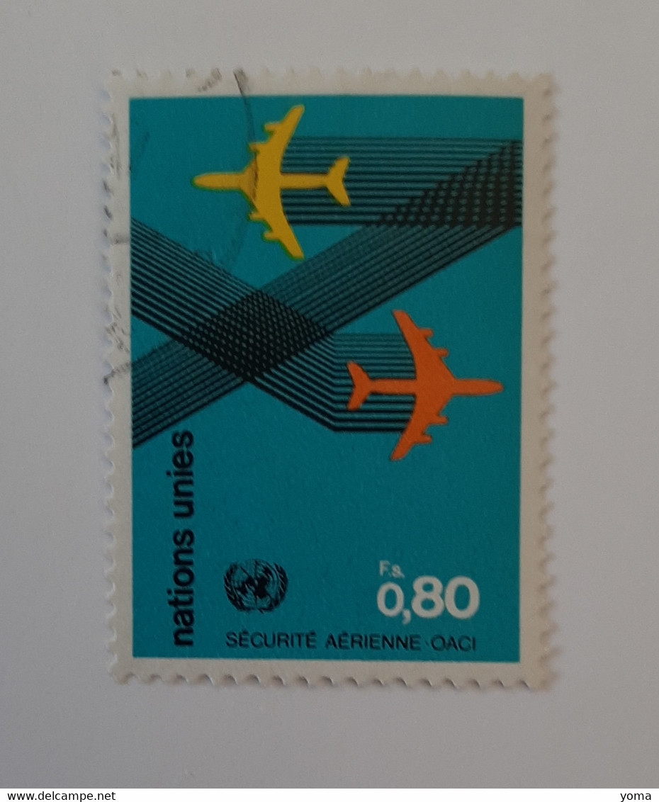 N° 77       Sécurité Aérienne  -  OACI - ICAO - Used Stamps