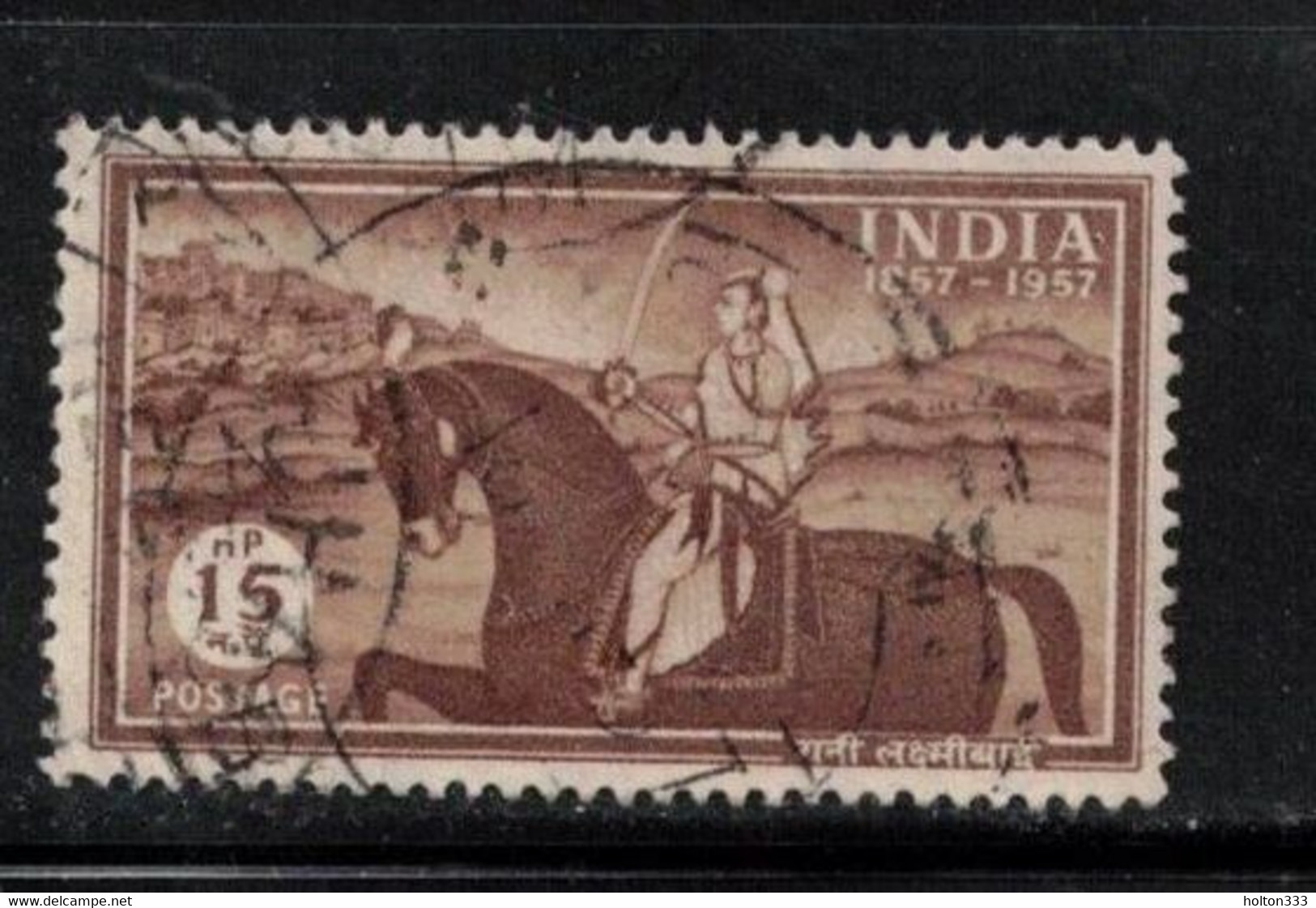 INDIA - Scott # 289 Used - Horse & Rider - Gebruikt