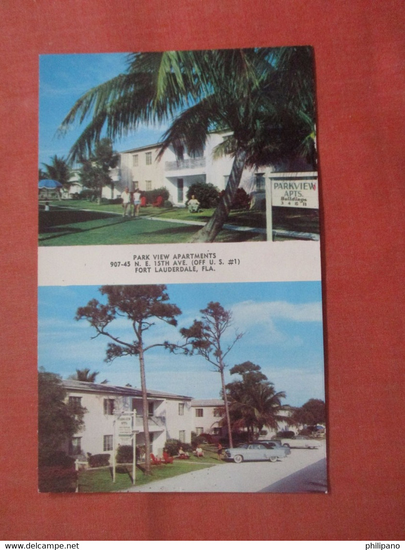 Park View Apartments.      Fort Lauderdale - Florida > Fort Lauderdale     Ref  5418 - Fort Lauderdale