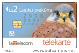 Latvia , Lettland , Lettonia  - Falcon -- Bird 2006 Y - Lettonia