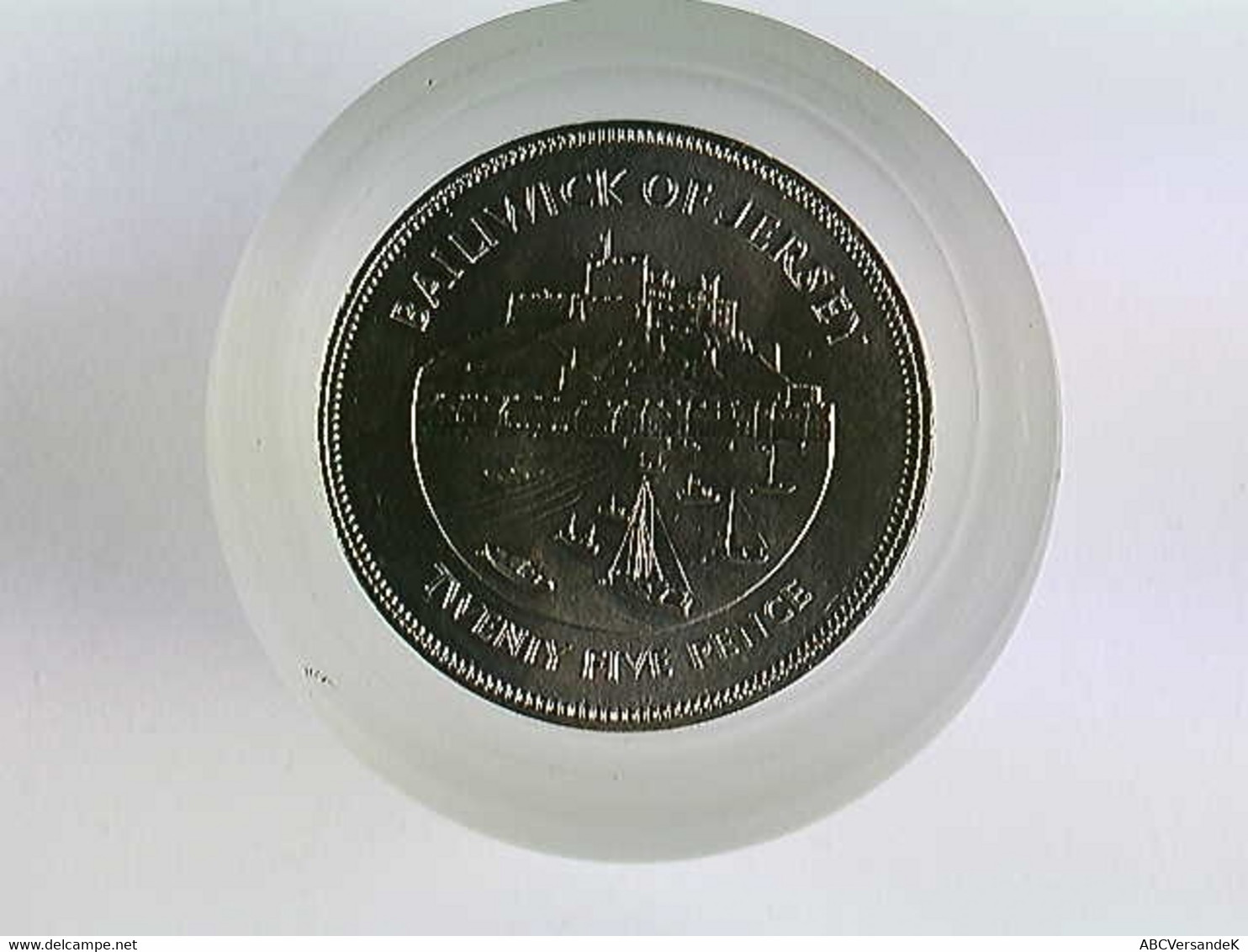 Münzen Jersey, Elizabeth II. Silver Jubilee, Bailiwick Of Jersey, 25 Pence, 1977 - Numismatik