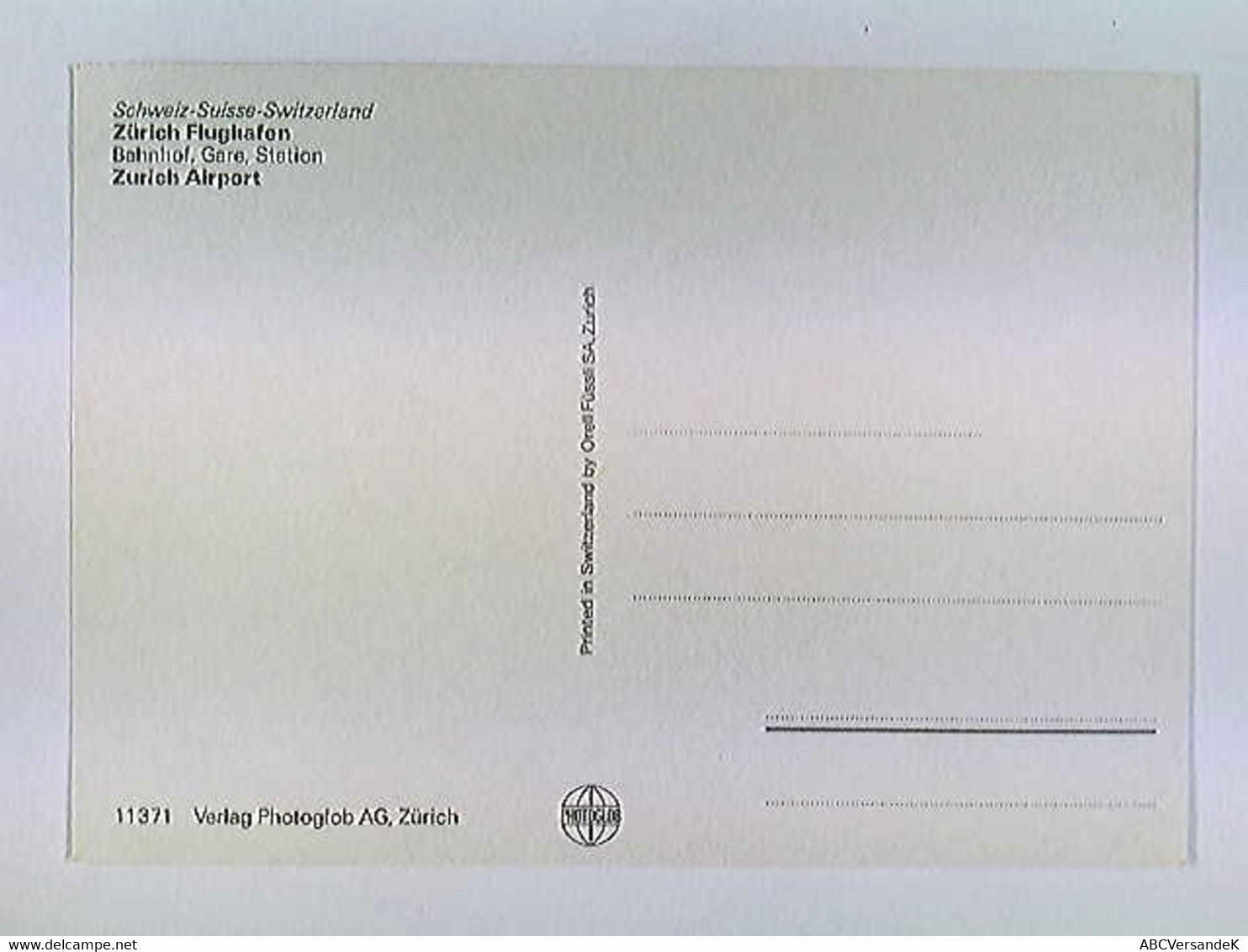 Zürich Flughafen, 5 Ansichten, Mehrbild-AK, Ungelaufen, Ca. 1990 - Laufen-Uhwiesen 