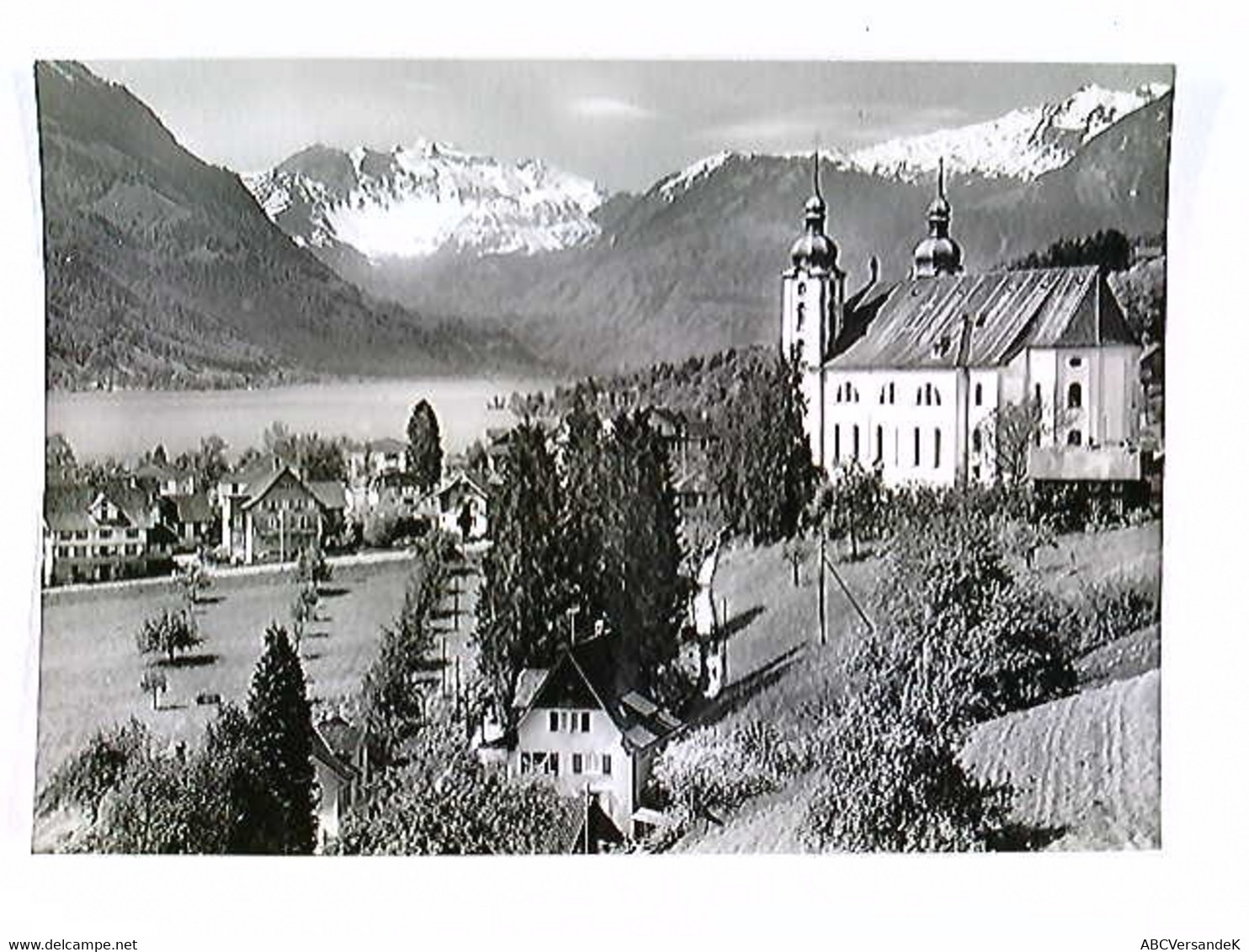 Sarnen Mit See Und Schwarzhorngruppe, AK, Ungelaufen, Ca. 1965 - Sarn