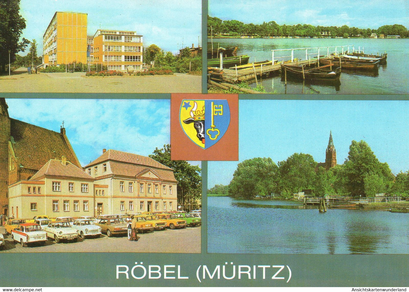 012128  Röbel/ Müritz  Mehrbildkarte - Röbel