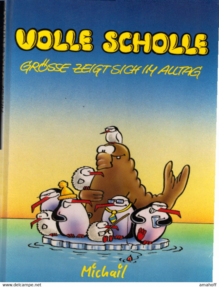 Volle Scholle. Wahre Grösse Zeigt Sich Im Alltag. Cartoon - Sonstige & Ohne Zuordnung