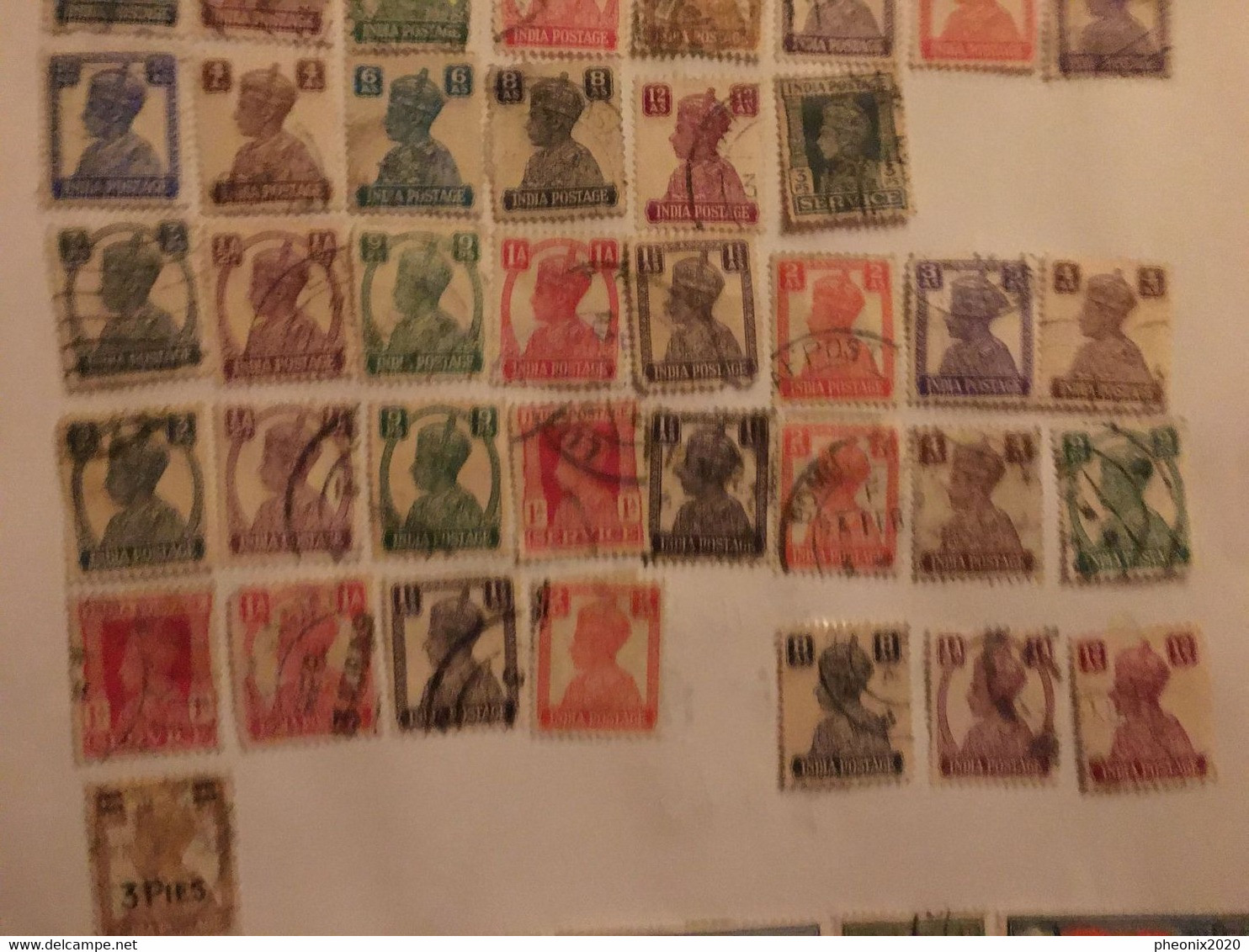 India Stamps - Gebruikt