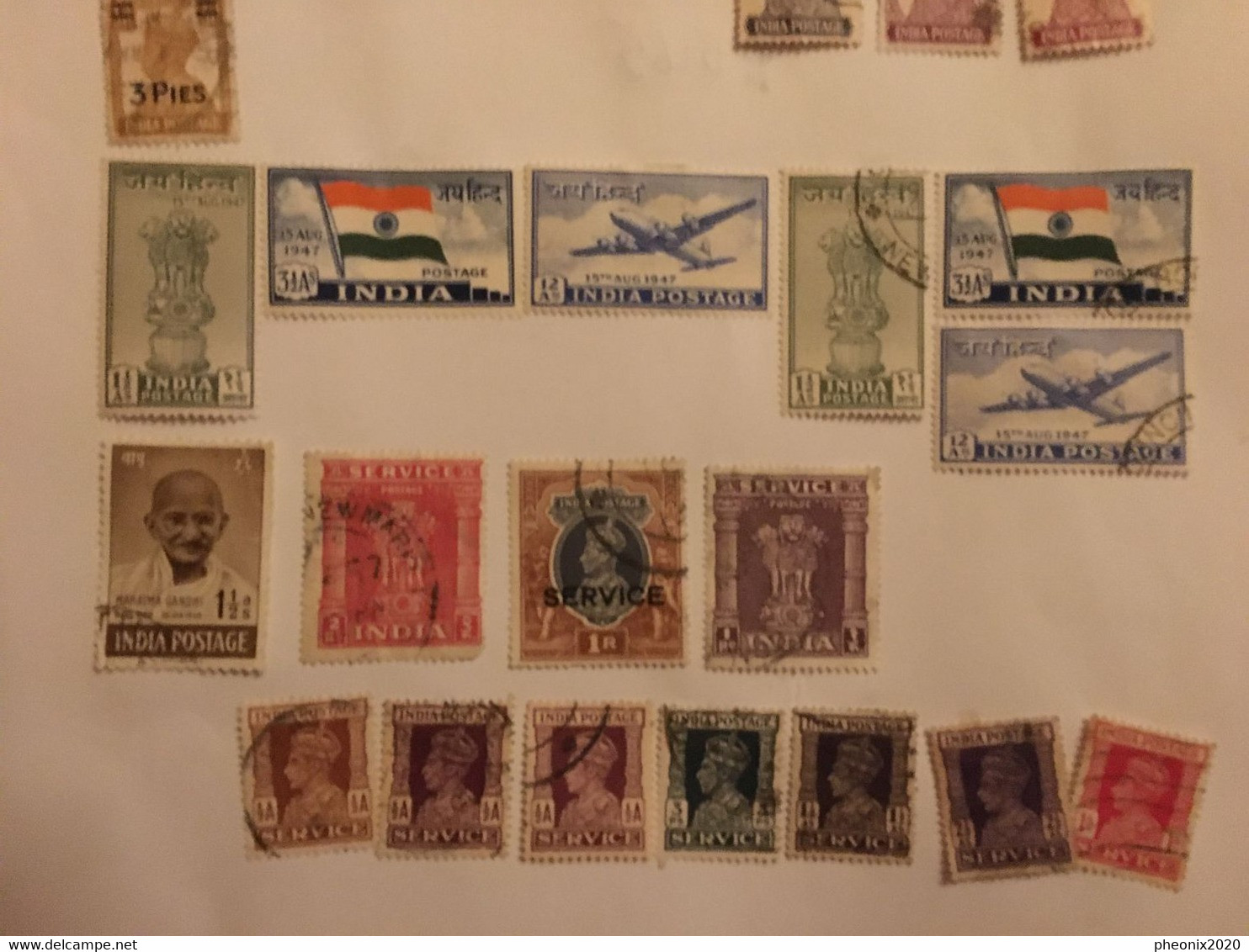 India Stamps - Gebruikt