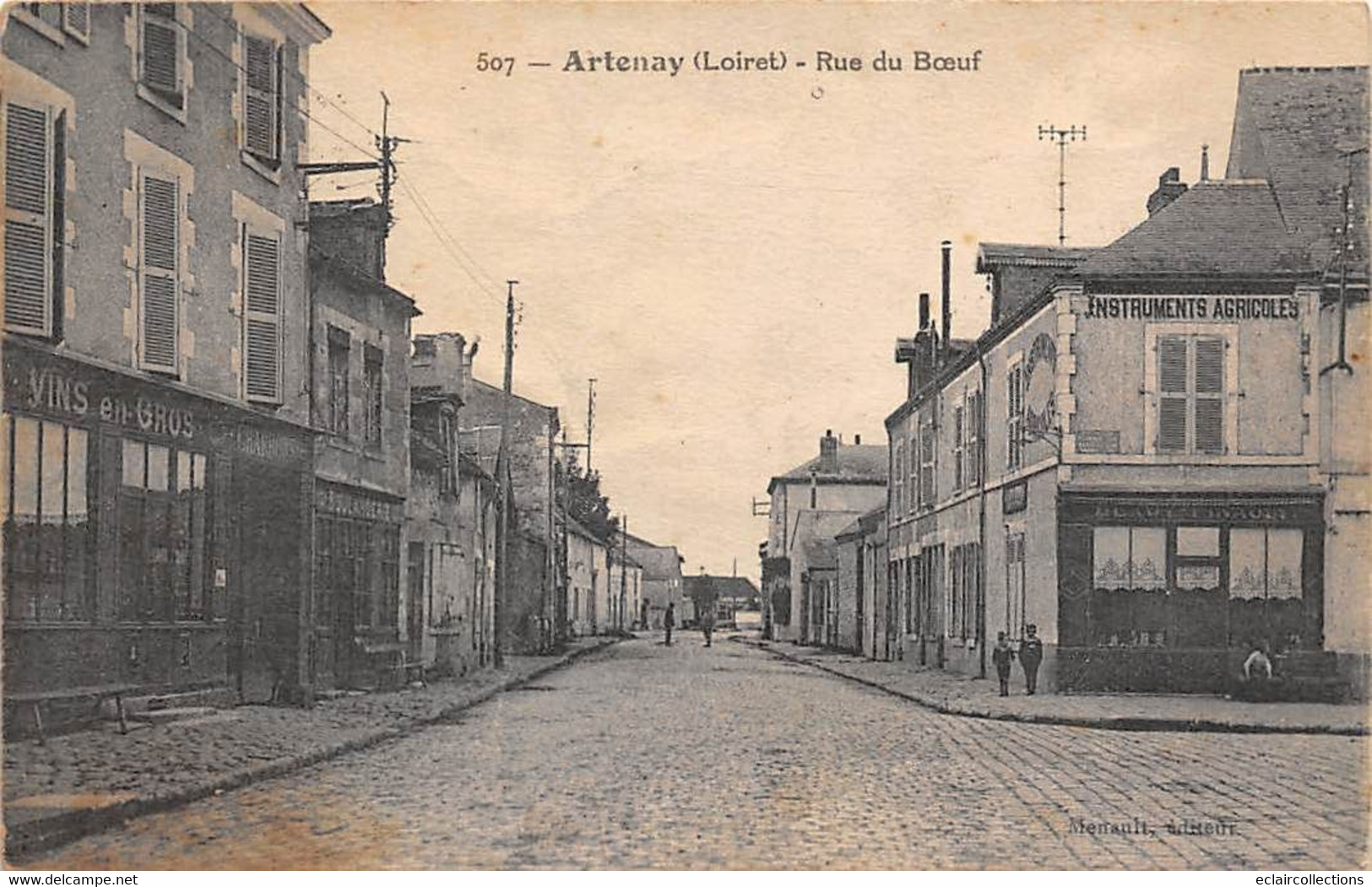 Artenay      45        Rue Du Boeuf        (voir Scan) - Artenay