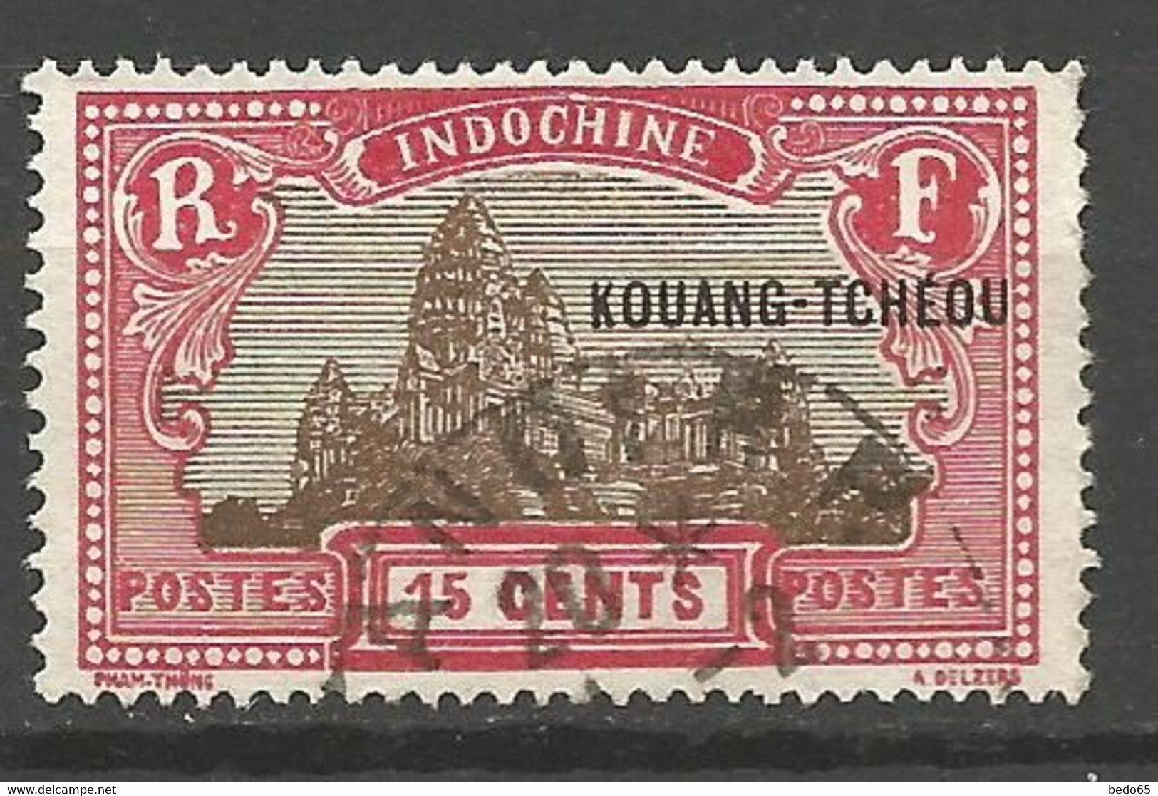 KOUANG-TCHEOU N° 89 OBL - Usados