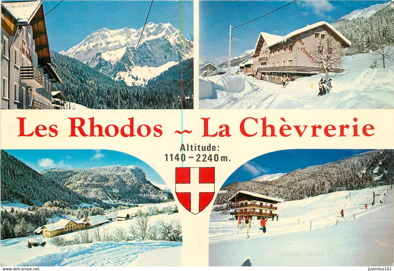 CPSM Bellevaux-Les Rhodos-La Chévrerie   L1152 - Bellevaux