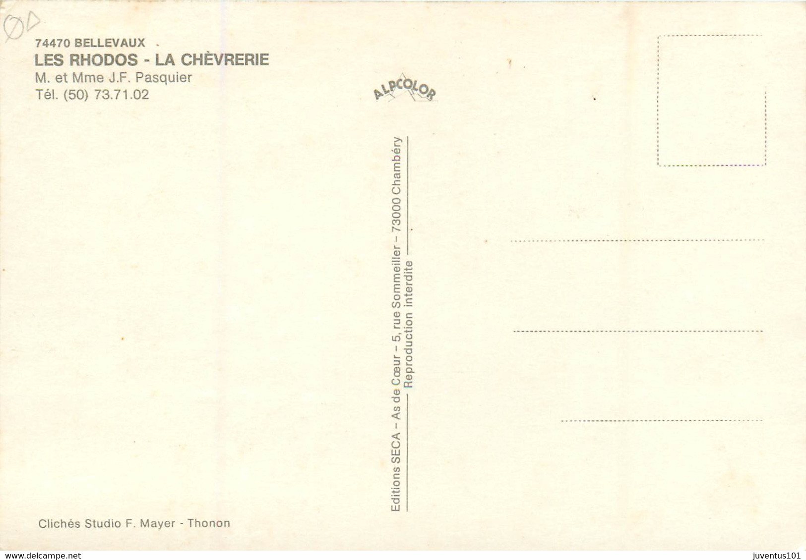 CPSM Bellevaux-Les Rhodos-La Chévrerie   L1152 - Bellevaux
