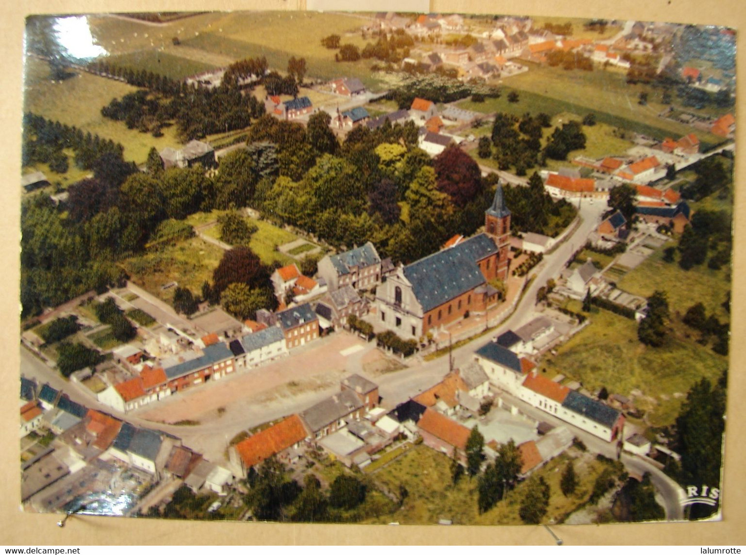 CP. 4266. Tongres Notre-Dame, Vue Aérienne - Chievres