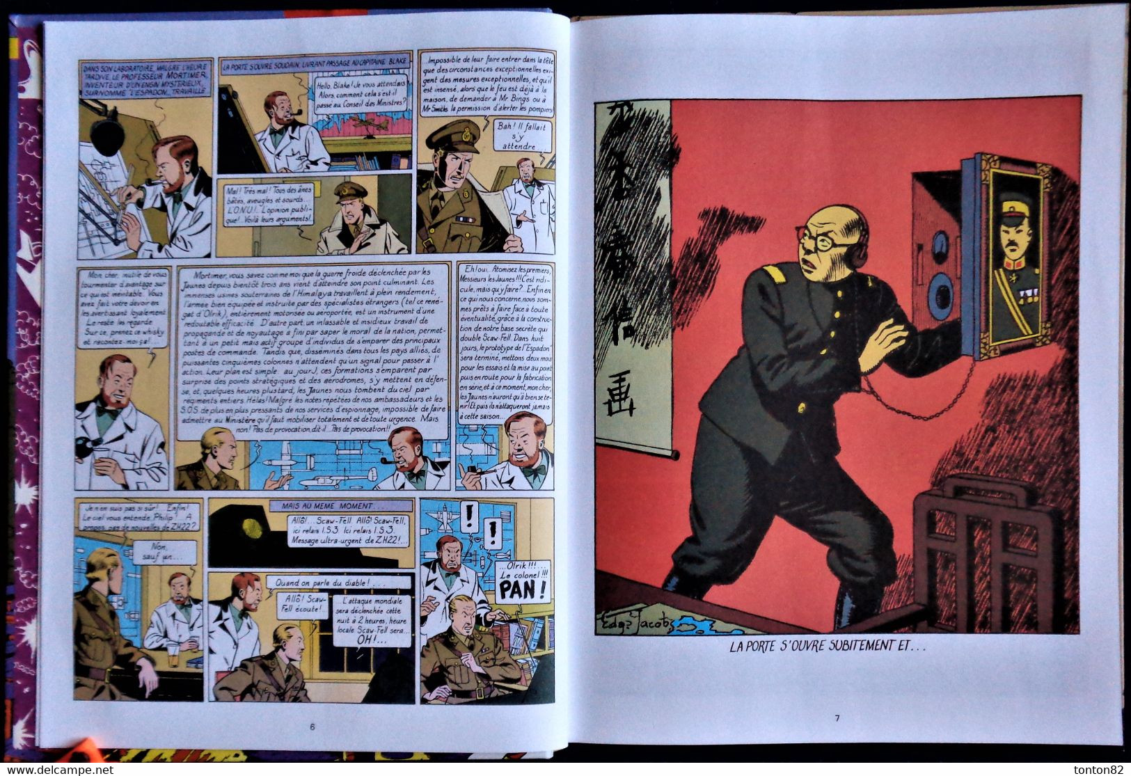 E.P. Jacobs - Le Secret De L'Espadon - Tome 1  - Éditions Blake Et Mortimer - ( 1996  ) . - Blake Et Mortimer