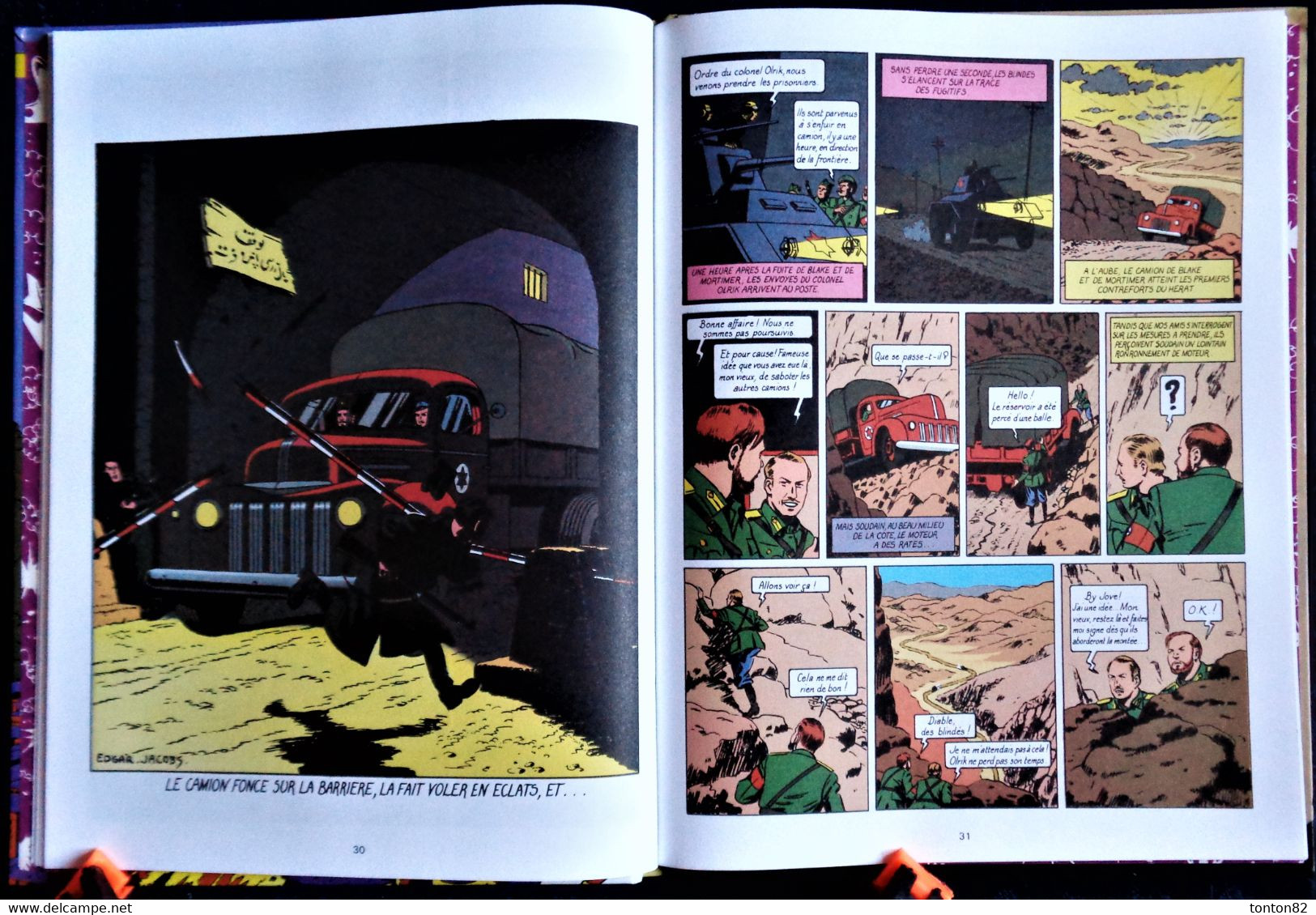 E.P. Jacobs - Le Secret de l'Espadon - Tome 1  - Éditions Blake et Mortimer - ( 1996  ) .