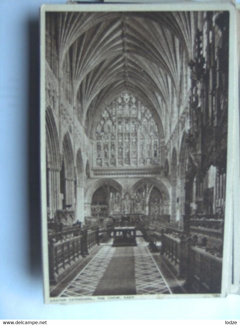 Engeland England Devon Exeter Cathedral The Choir - Exeter