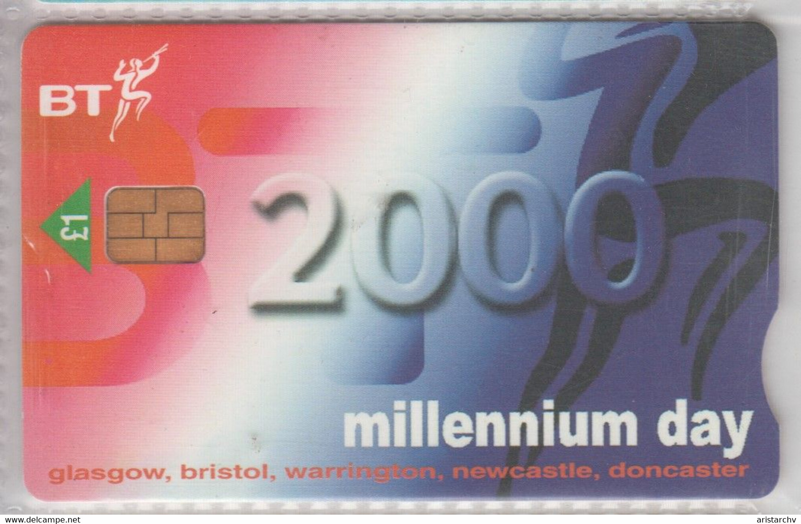 UNITED KINGDOM 2000 BT MILLENIUM DAY MINT - BT Interne