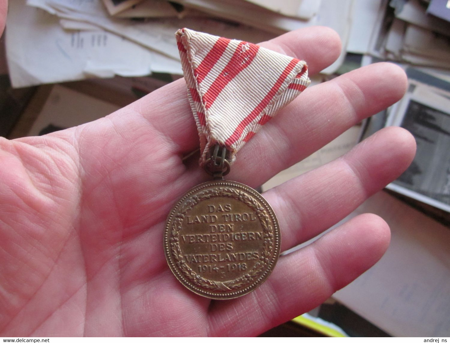 Das Land Tirol Den Vereidigern Des 1914 - 1918 With Swords - Austria