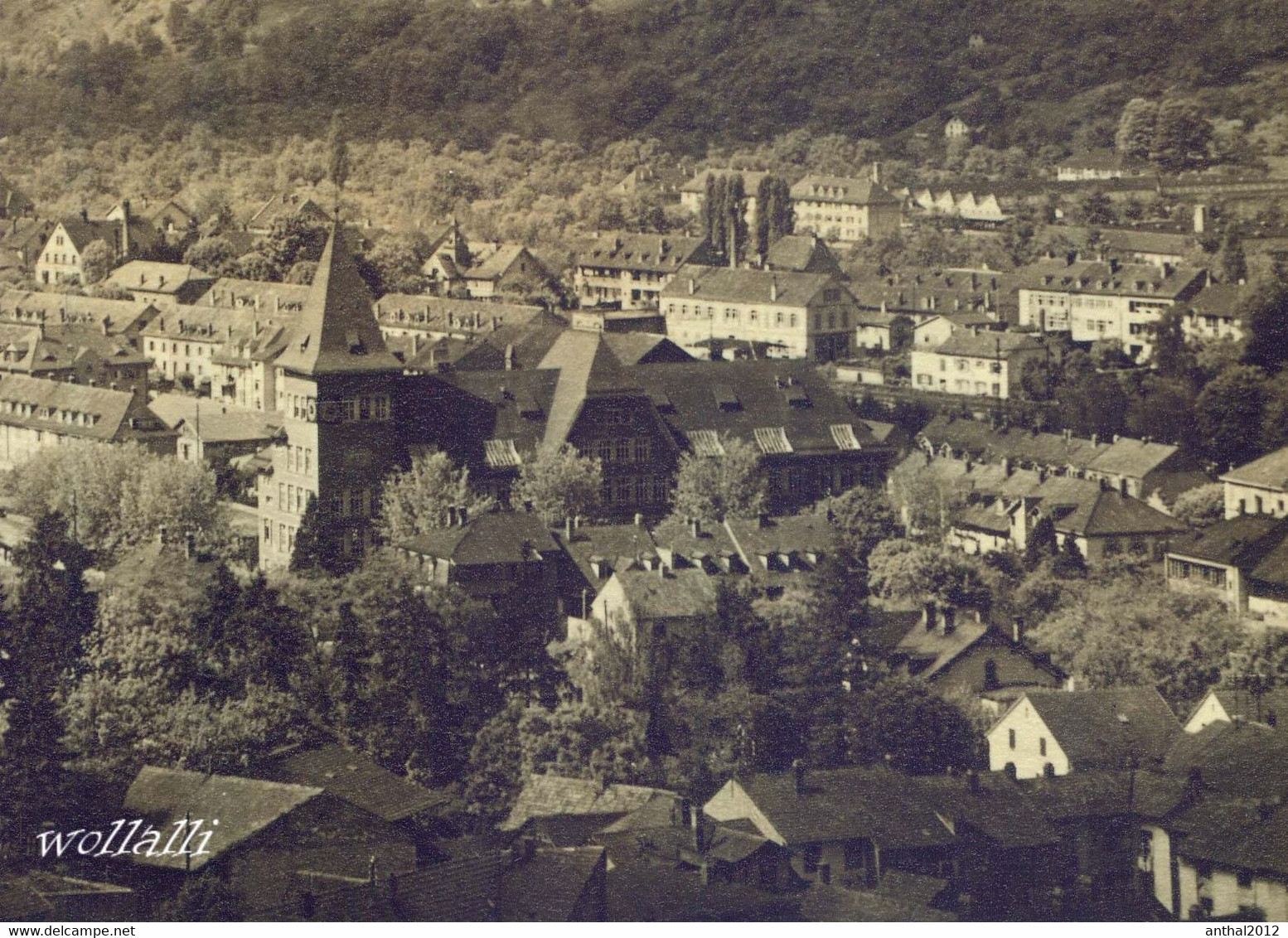 Rarität Wohnhäuser Schule Kirche Lörrach Um 1930 Photo Gutermann Sw - Loerrach