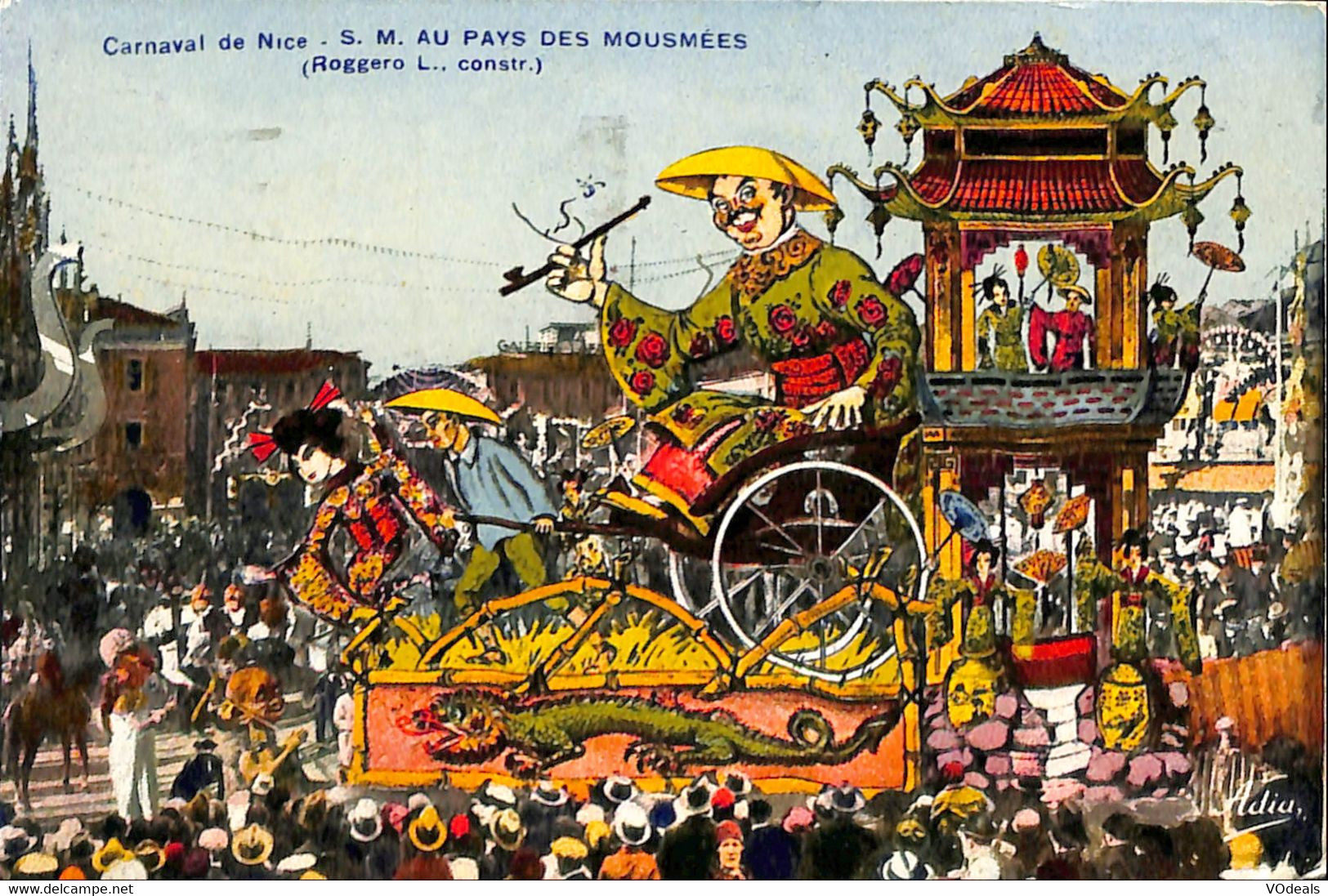 037 575 - CPA - France (06)  Alpes Maritimes - Nice - Carnaval De Nice 1908 - S. M. Au Paysdes Mousmées - Carnaval