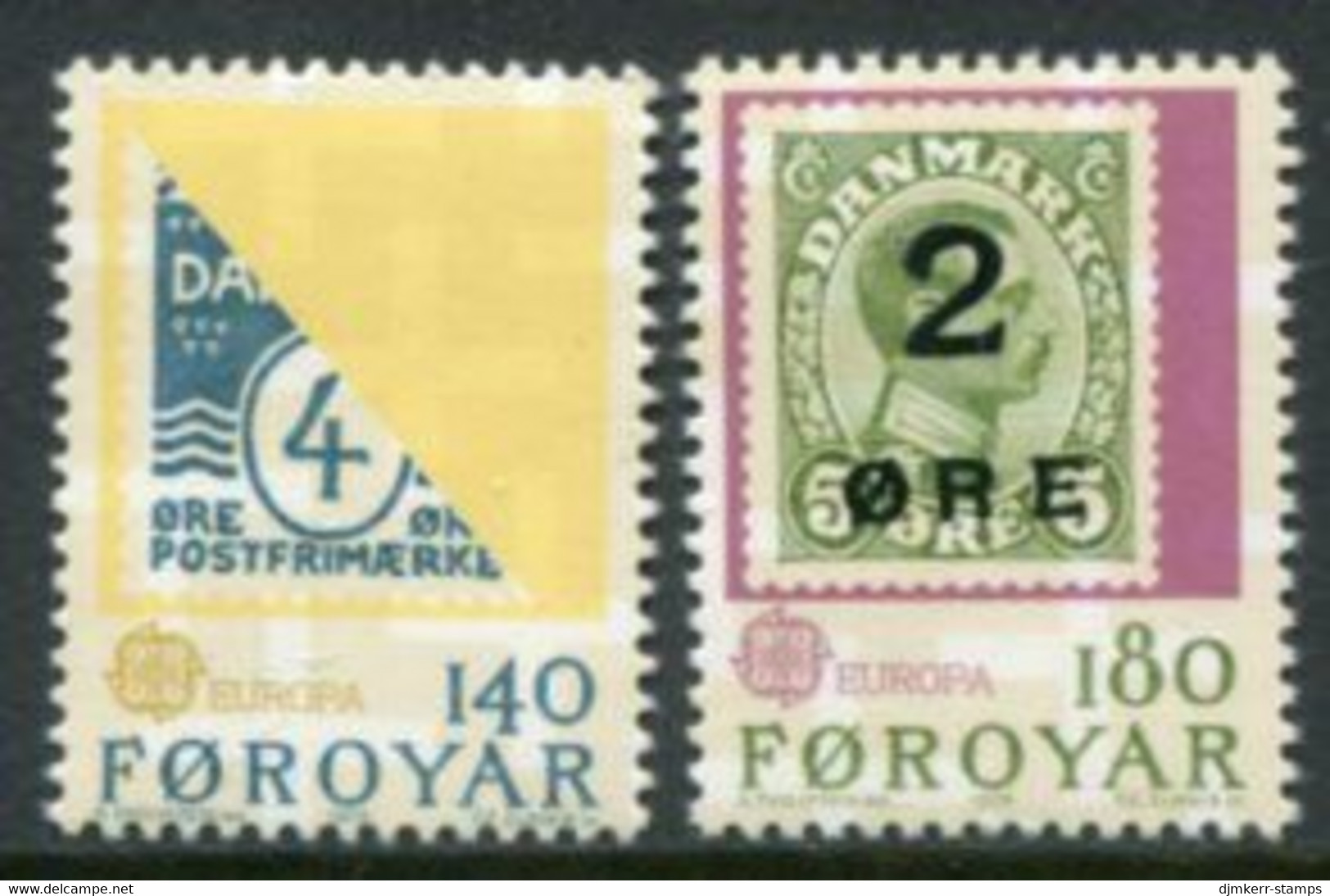 FAROE IS. 1979 Europa: PTT History  MNH / **.  Michel 43-44 - Isole Faroer