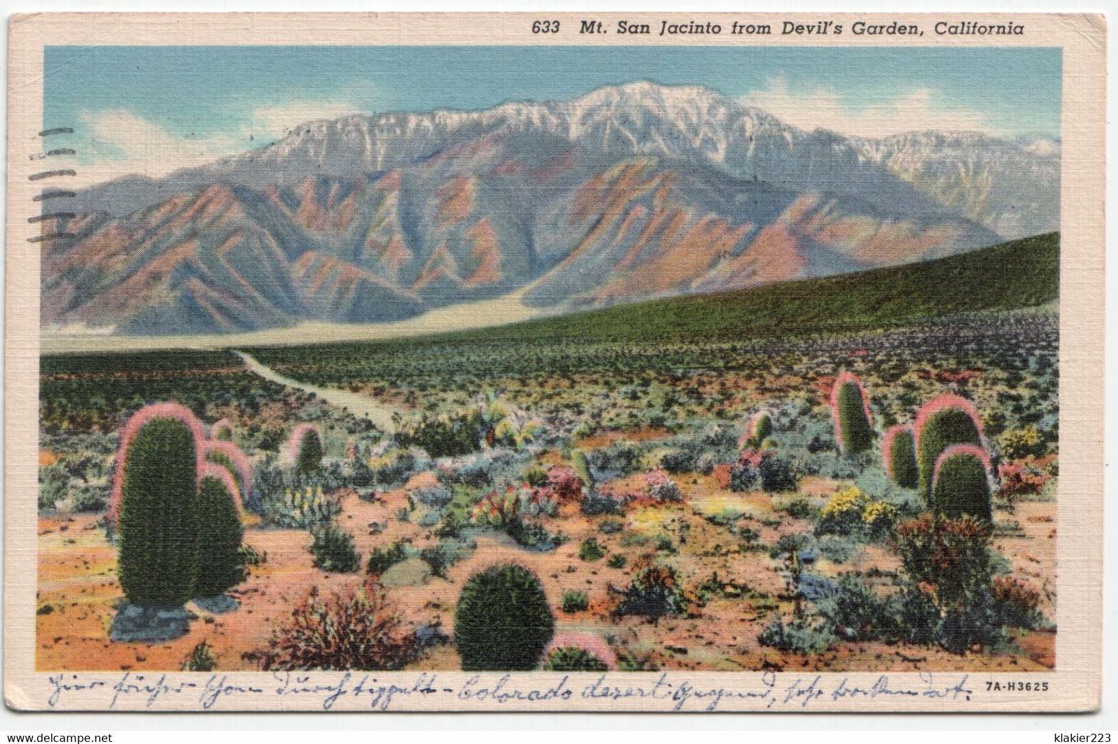 Mt. San Jacinto From Devil's Garden, California. - Palm Springs