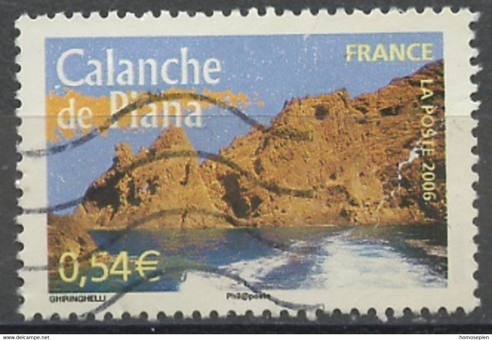 France - Frankreich 2006 Y&T N°3951 - Michel N°4143 (o) - 0,54€ Calanche De Piana - Used Stamps