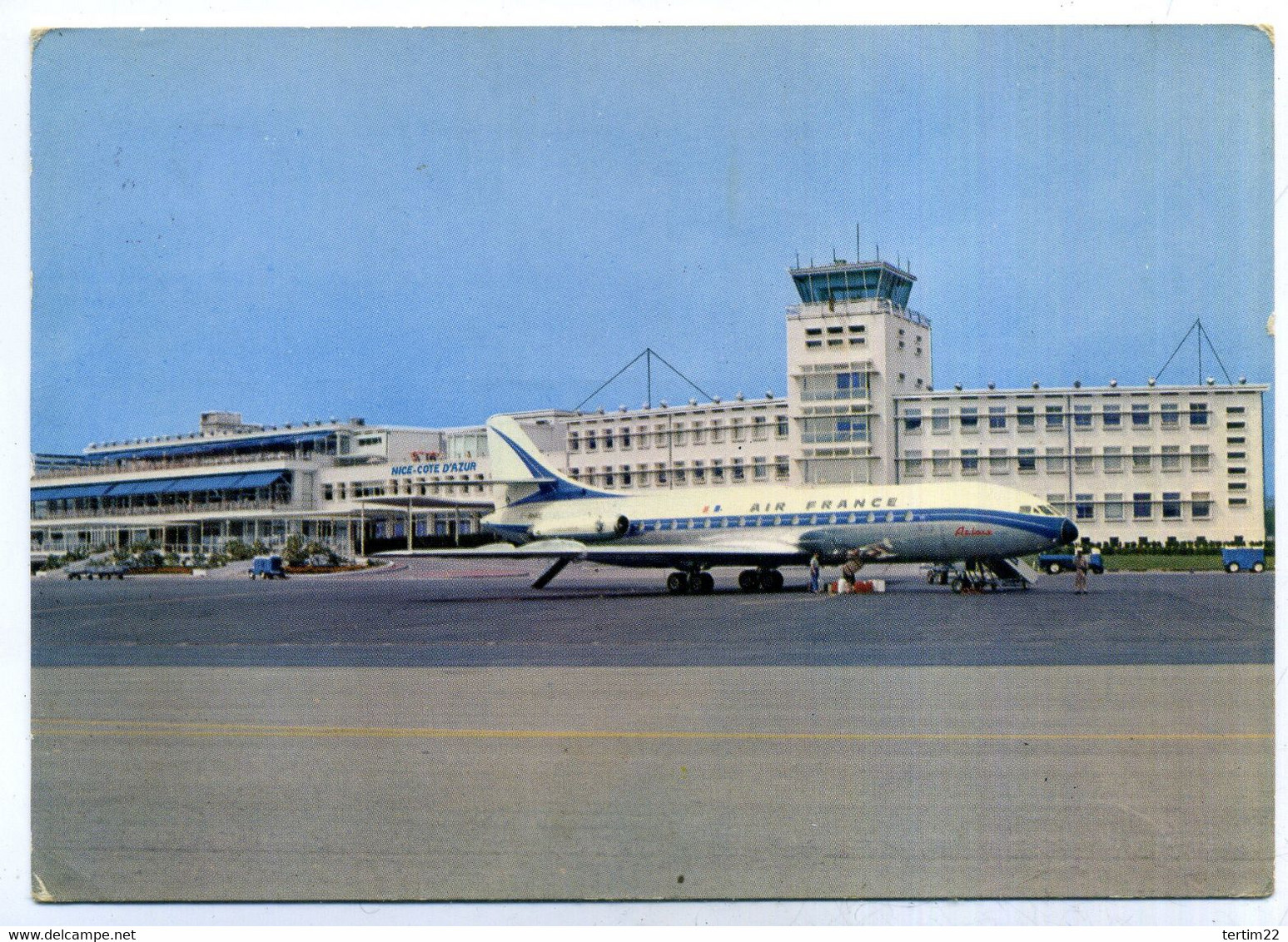 ( NICE )( 06 )( AVIONS )( AEROPORT )( CARAVELLE ) - Transport Aérien - Aéroport