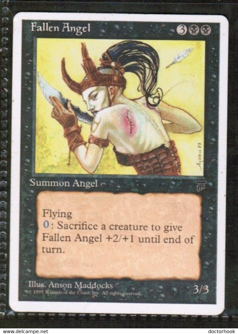 MAGIC The GATHERING  "Fallen Angel"---CHRONICLES (MTG--138-7) - Autres & Non Classés