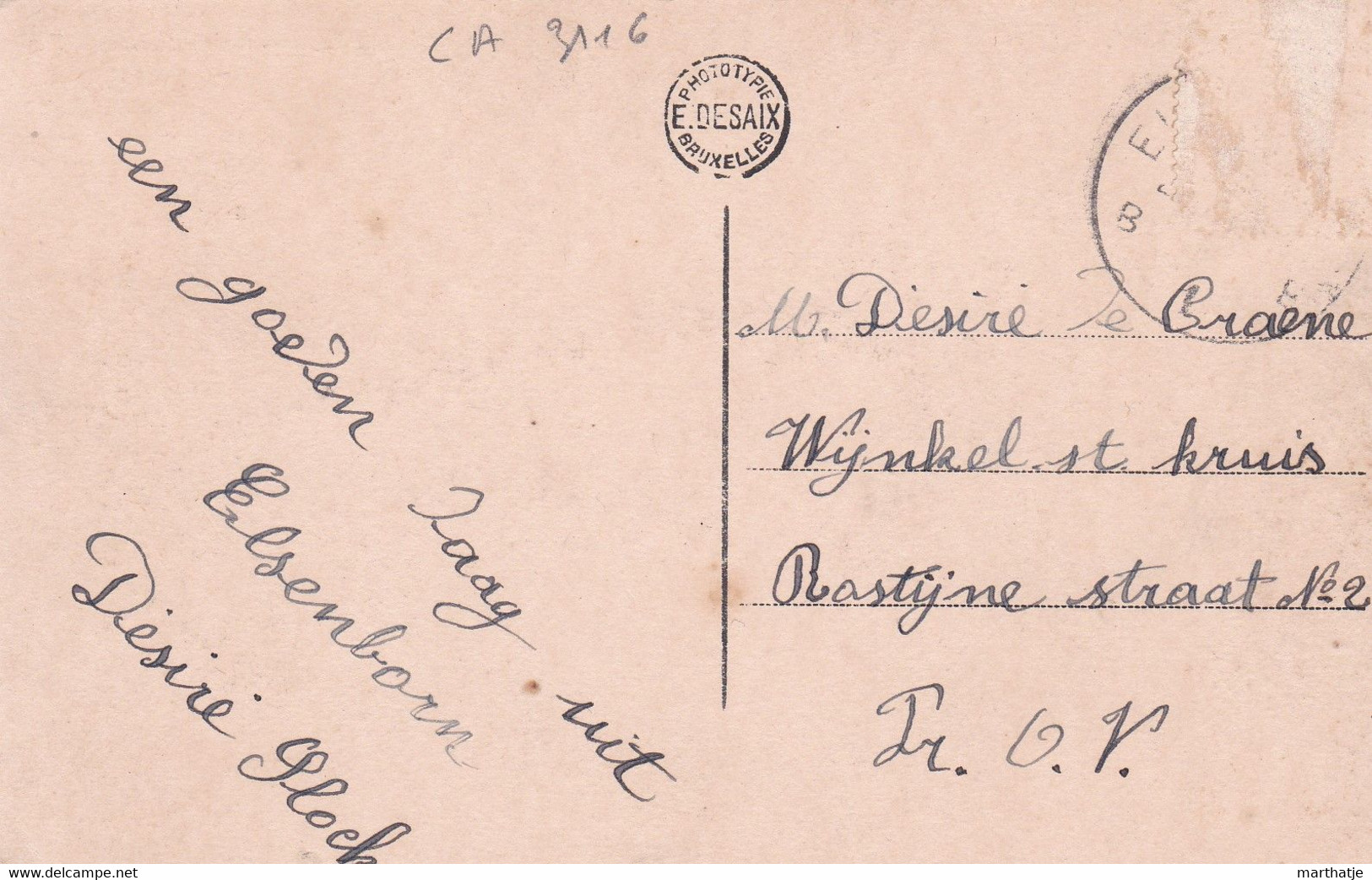 3 - Camp D'Elsenborn - La Poste - Het Postkantoor - Elsenborn (Kamp)