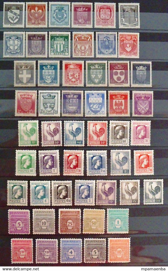 France Timbres Neufs * * (MNH), Séries Complètes, Cote 170 Euros. - Unused Stamps