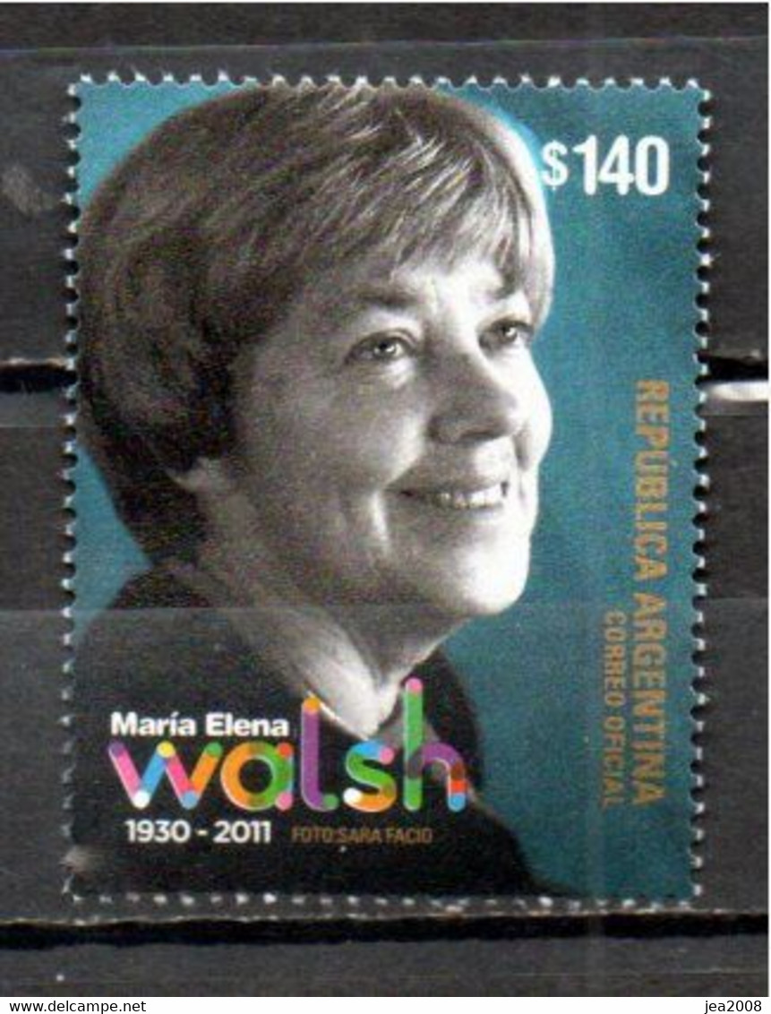 Homenaje A María Elena Walsh - Unused Stamps