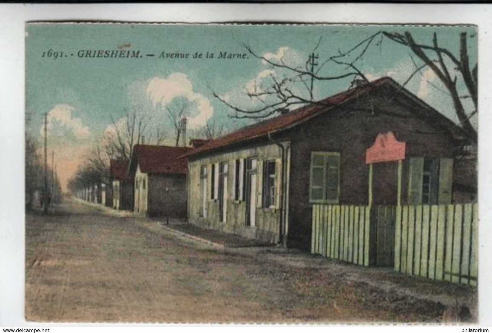 GRIESHEIM  Avenue De La Marne (Armée Du Rhin) - Griesheim