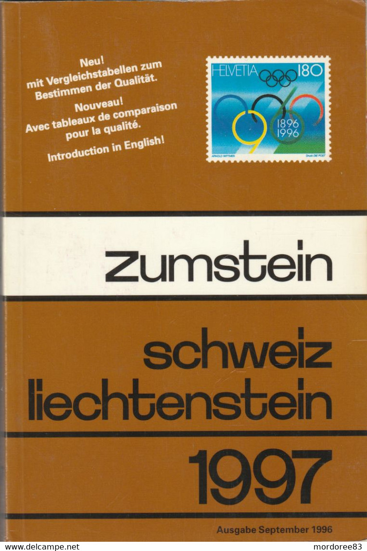 CATALOGUE KATALOG ZUM STEIN 1997 SCHWEIZ - Suisse