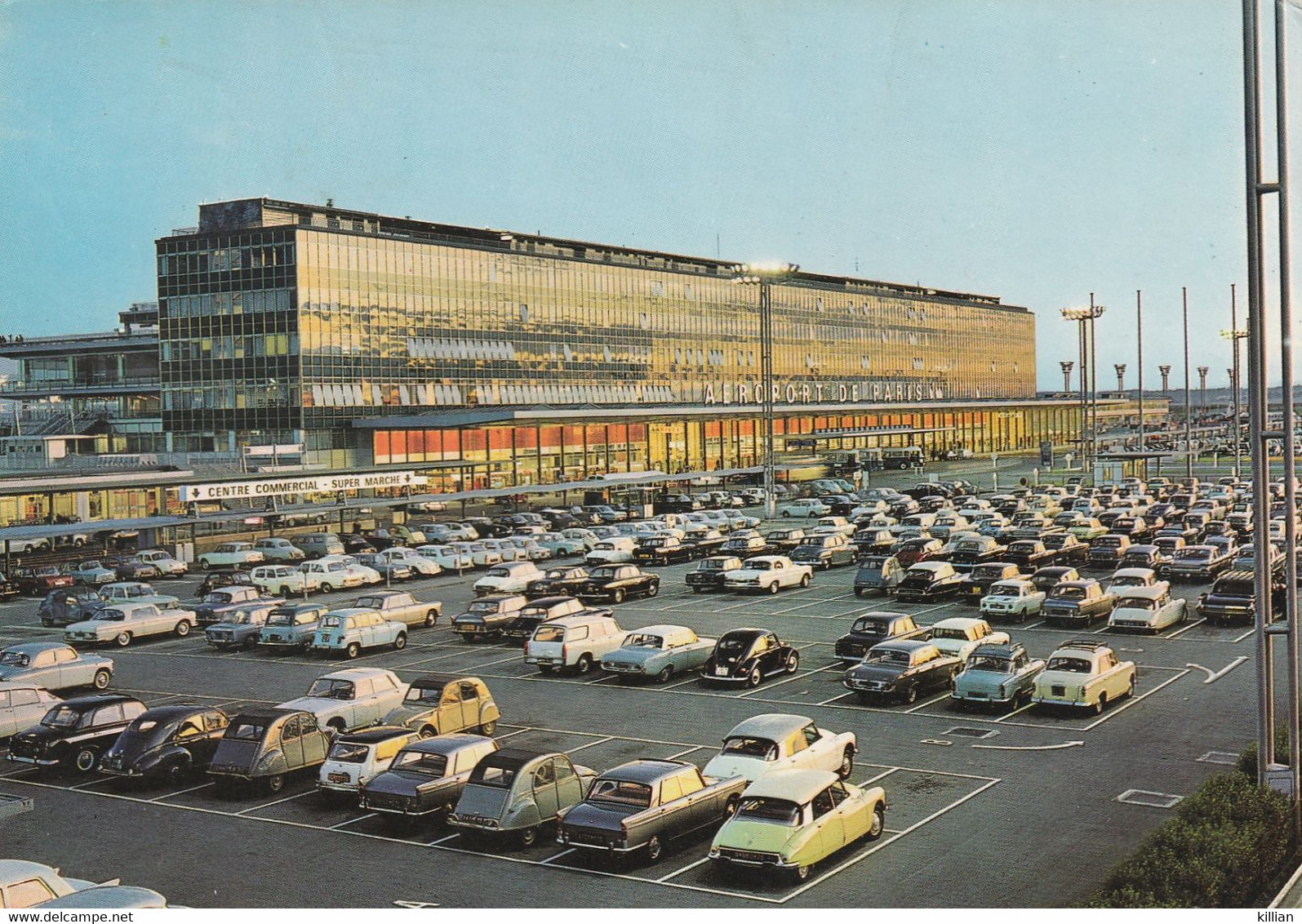 Aéroport De Paris-orly La Façade Nord De L'aérogare - Aéroports De Paris