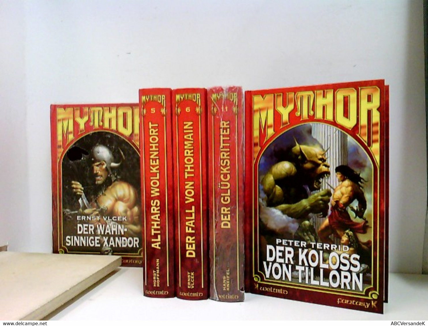 Konvolut Von 5 Romanen Mythor: Bd 2 Der Wahnsinnige Xandor, Bd 5 Althars Wolkenhorst, Bd 6 Der Fall Von Thorma - Ciencia Ficción