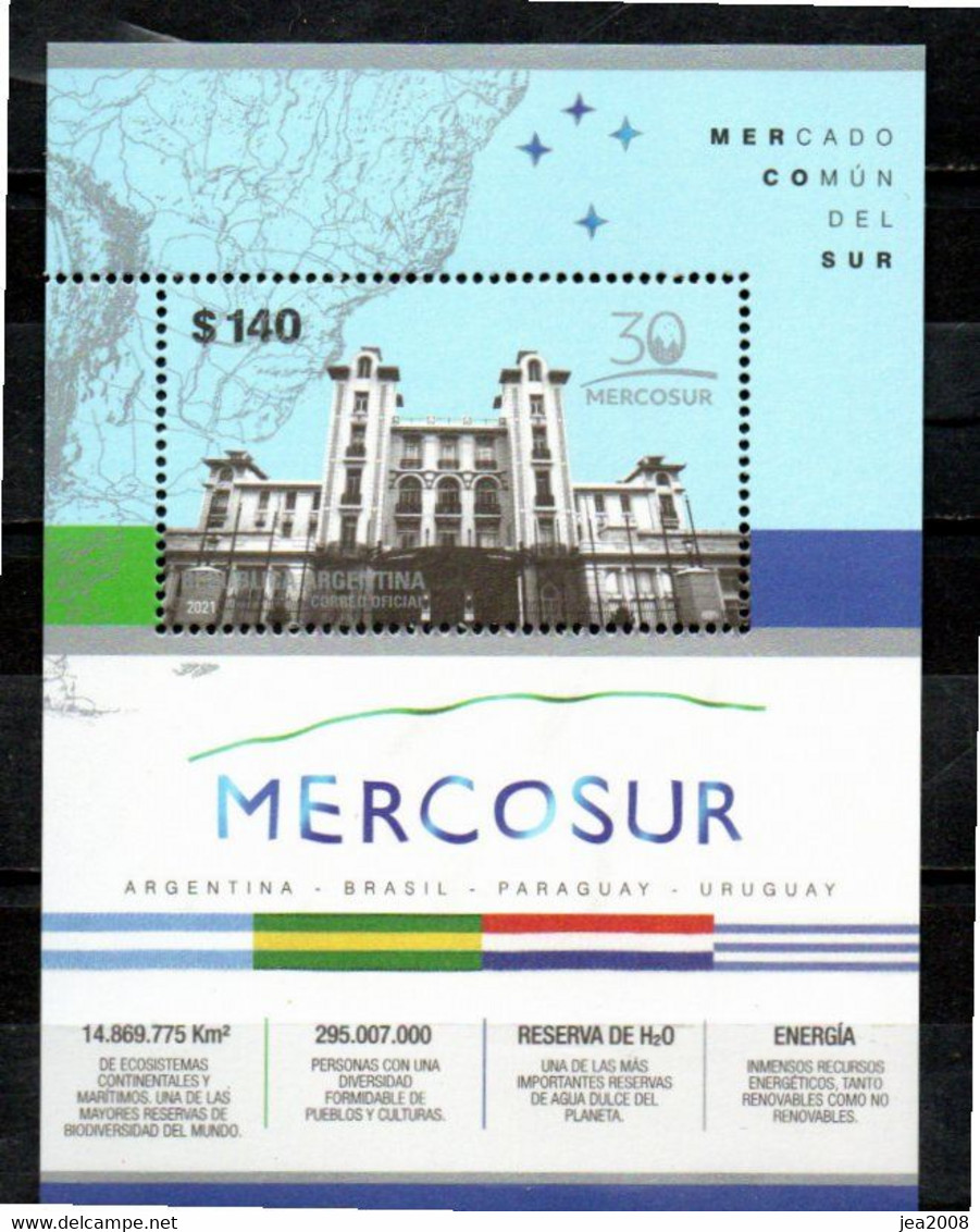 Mercosur 30 Aniversario - Blocks & Sheetlets