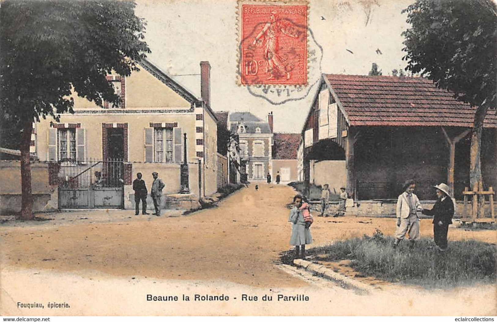 Beaune-la-Rolande         45        Rue De Parville         (voir Scan) - Beaune-la-Rolande