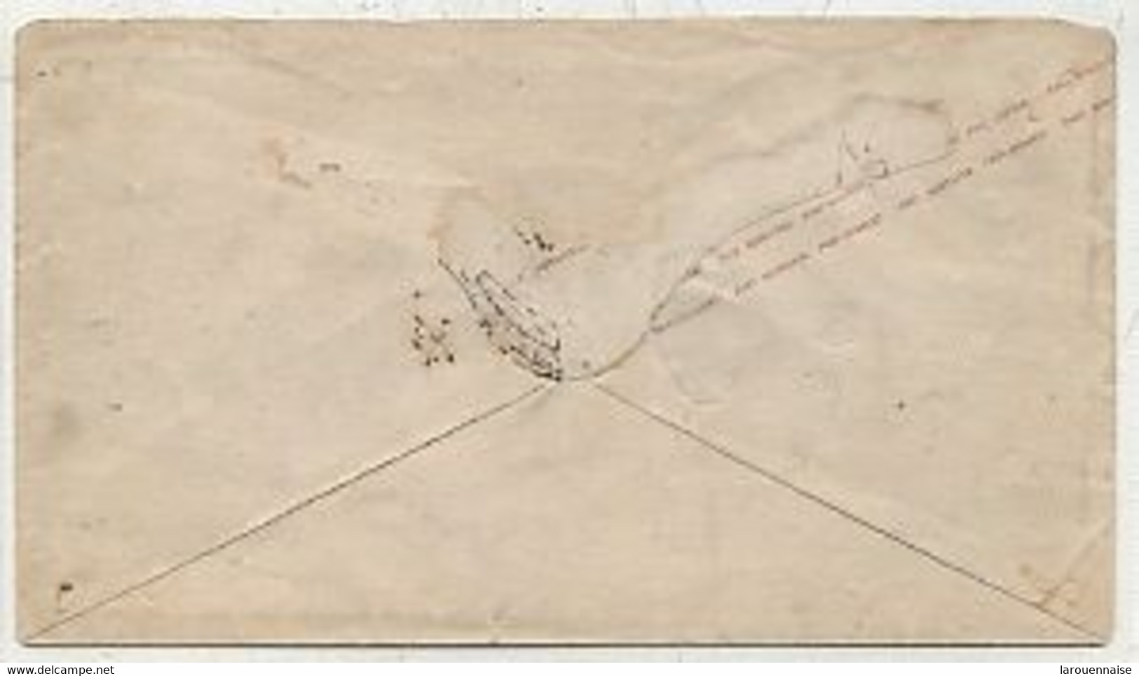 MECKLENBURG SCHWERIN - ENTIER POSTAL -ENVELOPPE (147 X 84)TYPE 1864-66(Michel U10) - 2 SCHILLING - Annulation Plume . - Mecklenburg-Schwerin