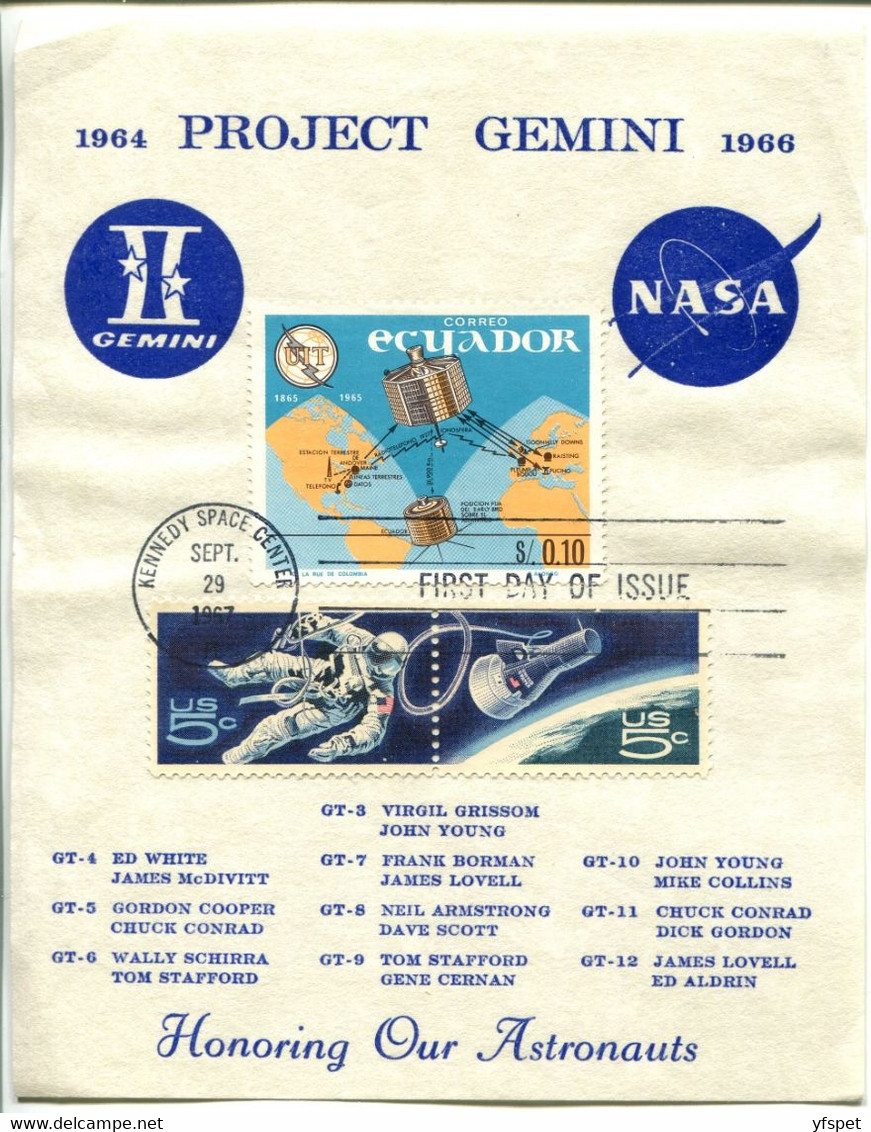 Project GEMINI, 1967 - North  America