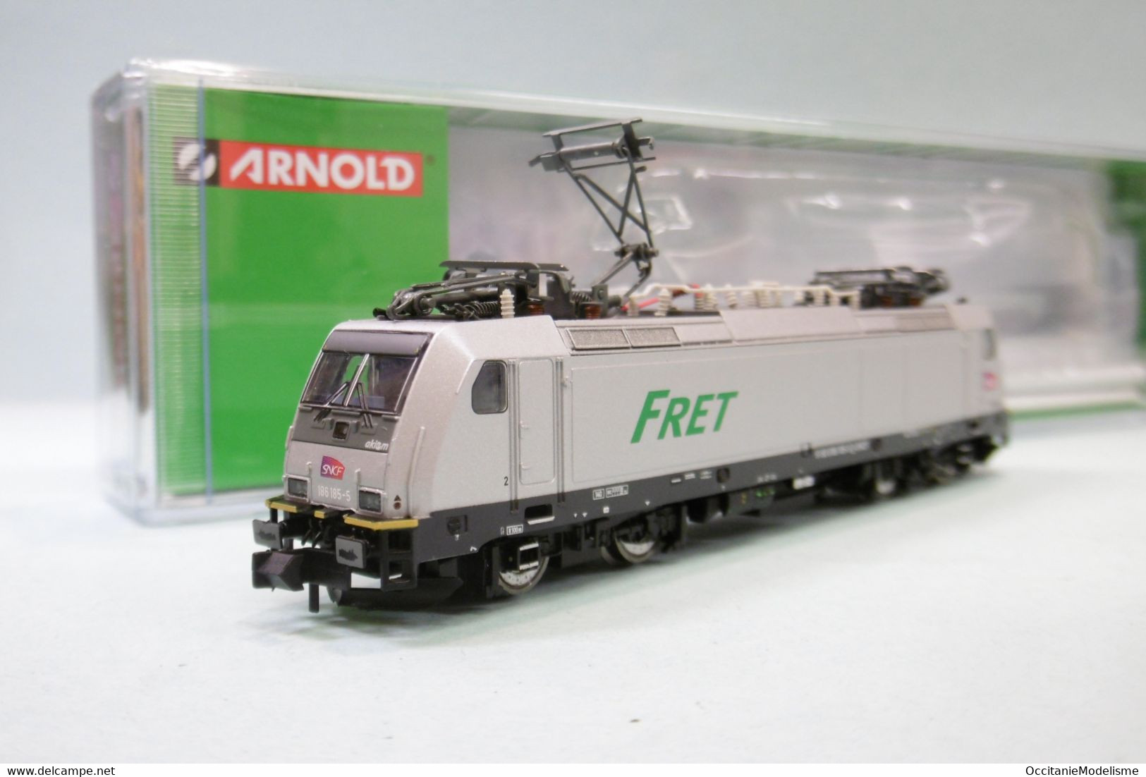 Arnold - Locomotive électrique CLASS 186 FRET SNCF ép. VI Réf. HN2497 Neuf N 1/160 - Loks