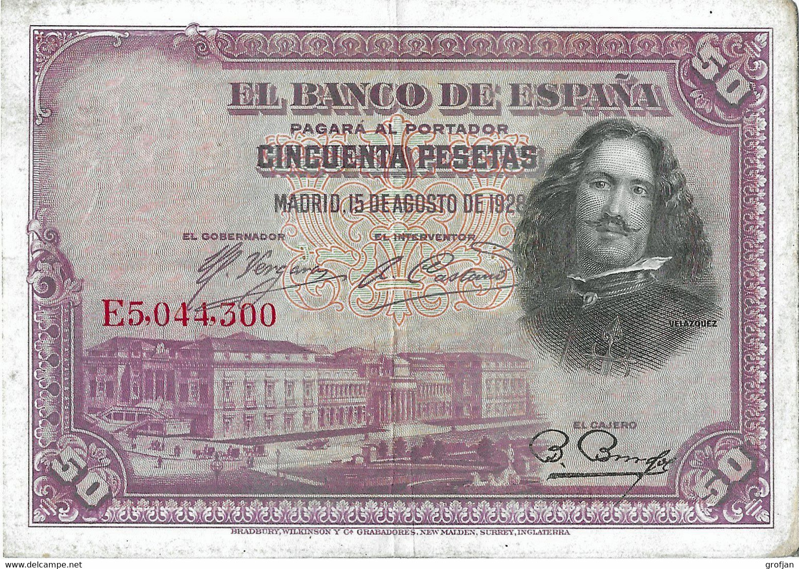 Spanien - Spain - 50 Pesetas 1928 - 50 Peseten